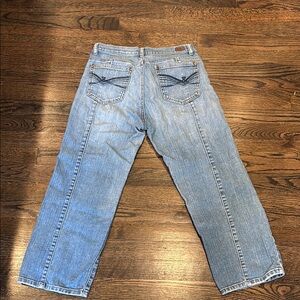Dkny 3/4 light wash denim jeans